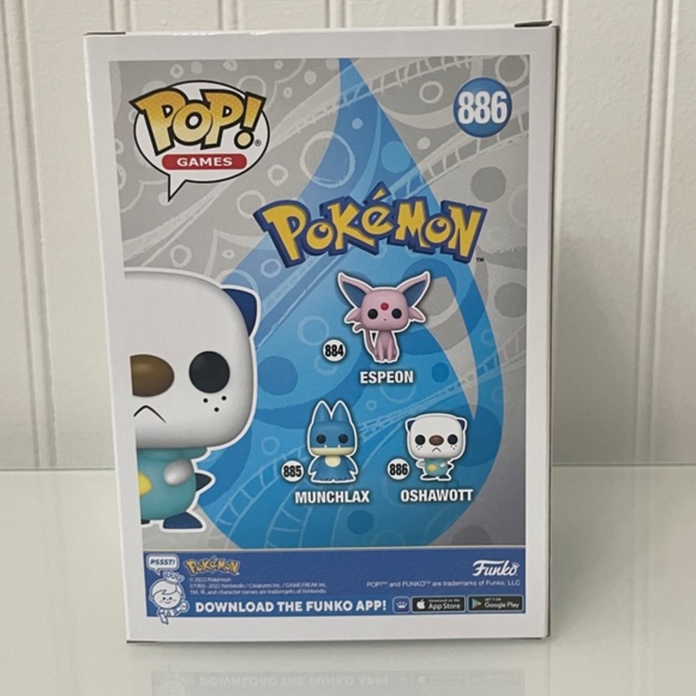 Funko Pop! Games: Pokemon - Oshawott NIB! - Picture 7 of 7
